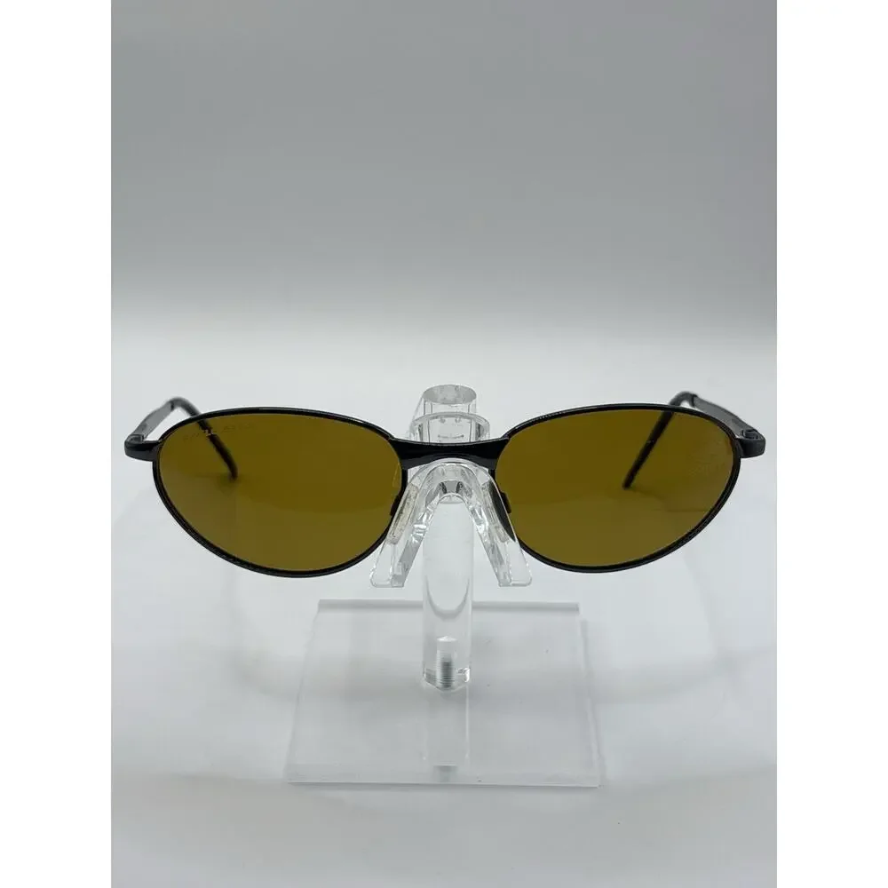 Eagle Eyes Extreme #10013 Polarized TriLenium Amber Sunglasses Gunmetal Vintage